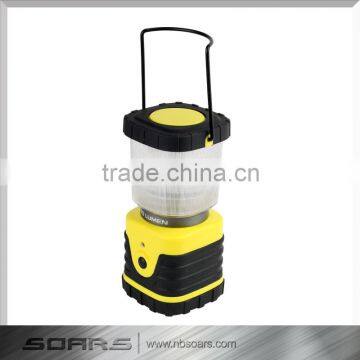 Plastic camping battery powered led hurricane lantern handheld powerful lantern