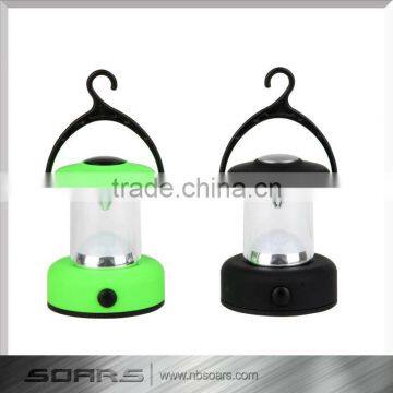 Ultra Bright 1W LED Battery Operated Mini Lantern with Hanging Hook