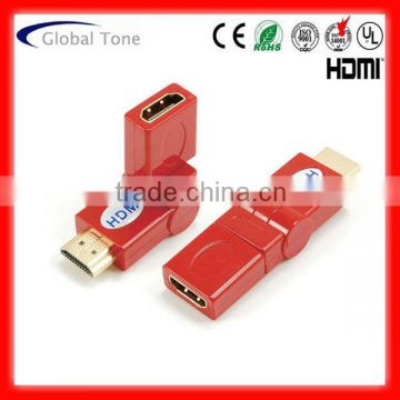 GT3-1306-3 HDMI A male to HDMI A female adaptor rotating 360deg