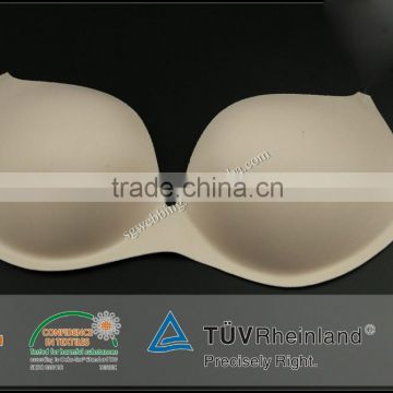 Factory price white ladies's foam moulded bra cup