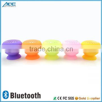 Alibaba facotry wholesale sucker mini mushroom bluetooth speaker for iPhone