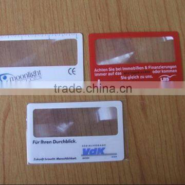 Clear Frosted Plastic Business Cards Magnifying Business Cards photo-3