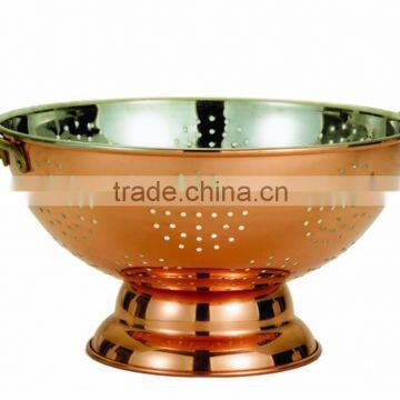 Colander, Contemporary Colander and strainer, Copper Colander