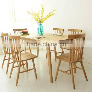 coffee shop wood dining chair for wholesale