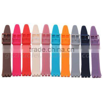 Cheap Multi Color 17|19mm Diver Rubber Watch Strap photo-6