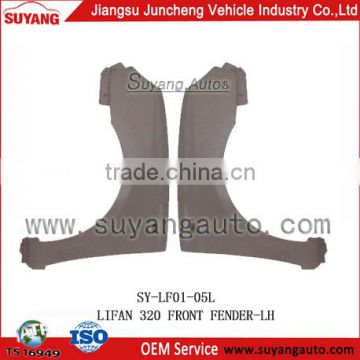 Hot sale JUNCHENG LIFAN 320 front fender auto parts manufacturer