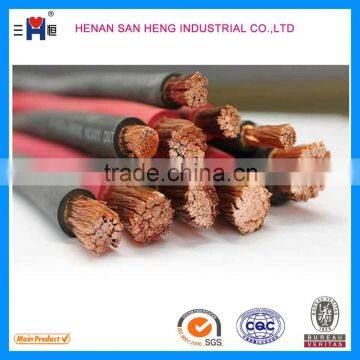 Flexible Copper/CCA Rubber Insulation Electric Welding Cable