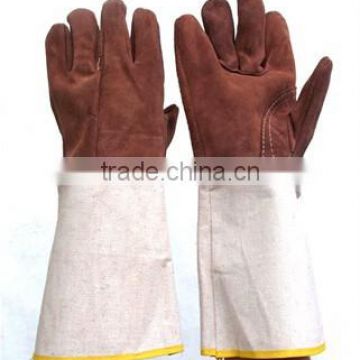 [Gold Supplier] HOT ! Long welding gloves price