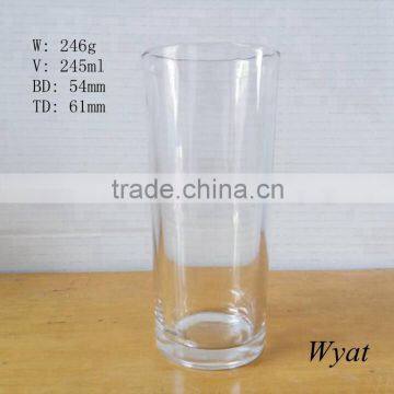 cheap 8oz glass tumbler 240ml glass tumbler for drinking