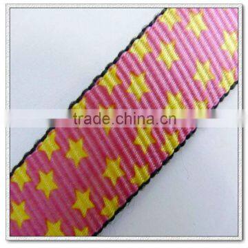 1 inch colored printed polyester webbing strap