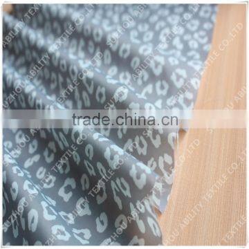 Leopard Sublimation Print Silk Dress Fabric