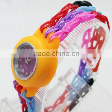 silicone diy loom band watches