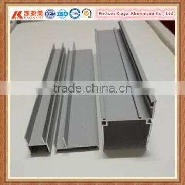 Promotion Colombia T5 temper powder coating grey aluminum windows and door extrusion