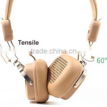 High-End Stylish Foldable Ti Alloy Earphone Stereo Bluetooth Headphone with Ergonomic Design Model HSM4