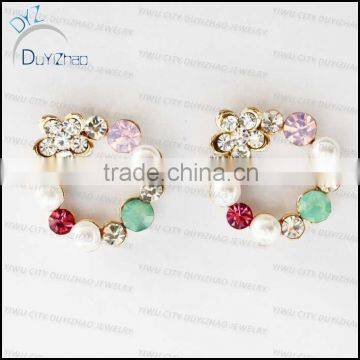 cheap gemstones stud earrings