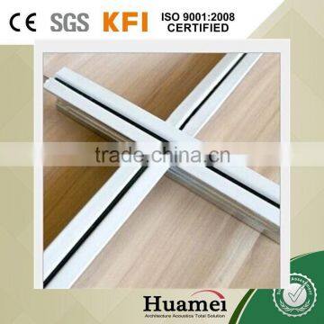 T32 High Quality Painted White Flat Ceiling T Grid/Ceiling T Bar/Suspended ceiling t grid