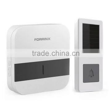 Forrinx Model B13 cumtomized color wireless portable doorbell to remote cordless doorbell gate