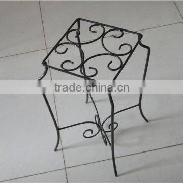 good quality painted wrought iron flower pot stands