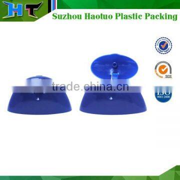 duck blue color plastic shampoo cap china manufacture