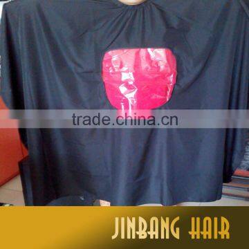 2016 Wholesale Baber Stylist Cap Gown Hair Cutting Salon Apron With Window photo-3