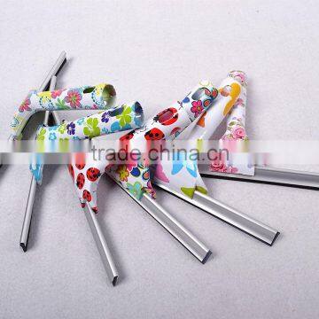Colourful Plastic Shower Wiper Car Glass Cleaning Window Squeegee