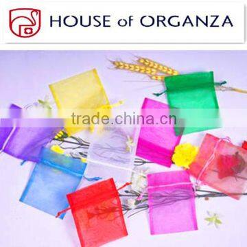 2014 High Quality Fashionable Organza Bags With Drawstring