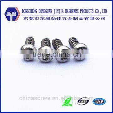 m1.7 cross recess pan head galvanized self tapping screw