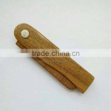 Popular Foldable Personalized Hair Comb Wooden photo-5