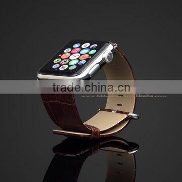 Genuine Leather Watch Band Strap for Apple Watch Band With Adapter photo-4