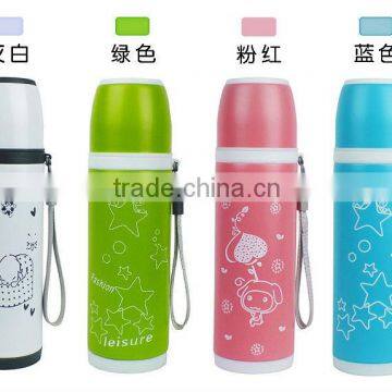 Stainless Steel Double Wall Wholesale Bullet Shaped Different Vacuum Thermos Flask