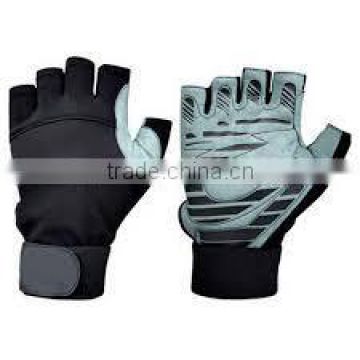 new products custom fingerless weight lifting gloves