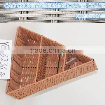 hot sale pp pipe display basket for sundries with metal rack