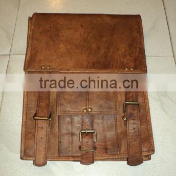 brown indian leather bags