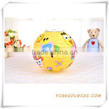 2015 Children DIY animal paper lantern , party favor party hall decoration Hanging Cartoon DIY paper lantern best sell (TY11005)