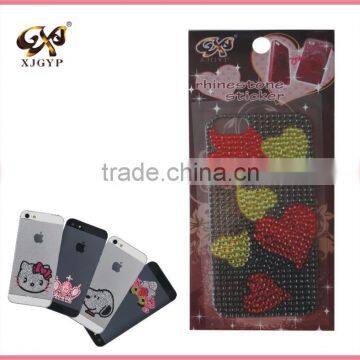 mobile phone sticker phone grips/3d sticker for cell phone/mobile phone crystal stickers