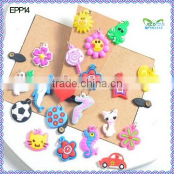 Cats,Fish,Sun ,Flowers,Animals Fashion Children Diy Accessories PVC Parts