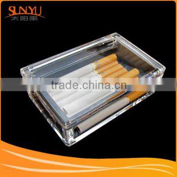 Durable Crystal Acrylic Cigarette Box