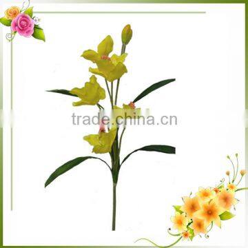 import silk yellow phalaenopsis orchids