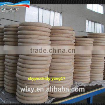 Hot Selling Wooden Gym Gymnastic Ring With Strap