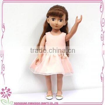 Loli Girl Doll Full Vinyl Mother Love 18 Inch Kids Dolls photo-2