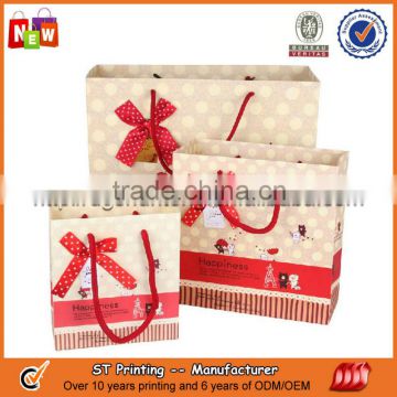 High quality elegant paper gift bag