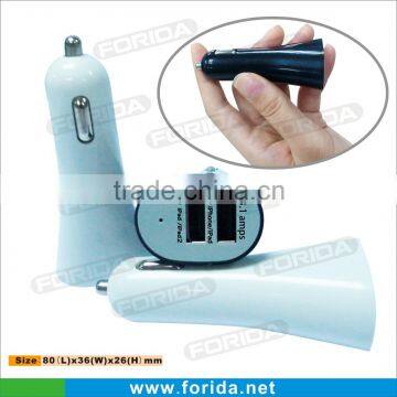 new arrvial 5V 3.1A double usb car charger