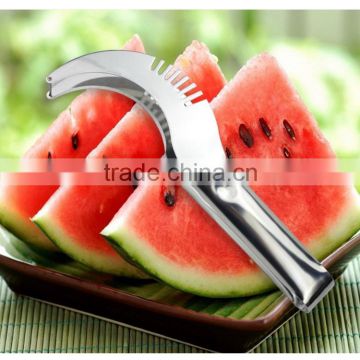 Wholesale Stainless Steel WaterMelon slicer Knife Watermelon slicer corer