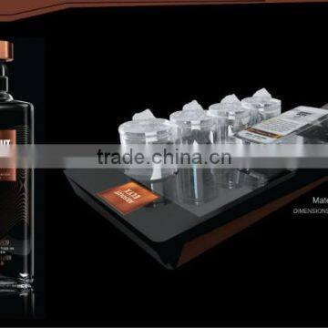 High Quality Black Color Aluminum Serving Tray for Sale