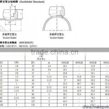 ANSI B16.11 Alloy Steel Sockolet photo-2
