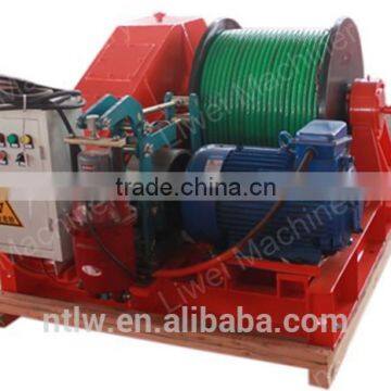 70KN low speed electric winch