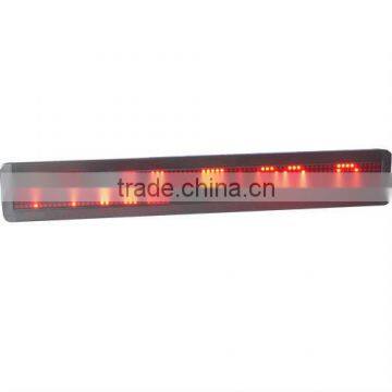 7*80 single line LED message display with rechargeable battery