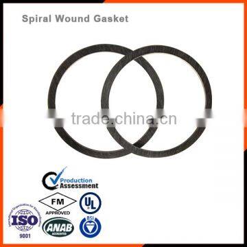 ASME B16.2 304/316 SS inner/outer ring graphite spiral wound gasket