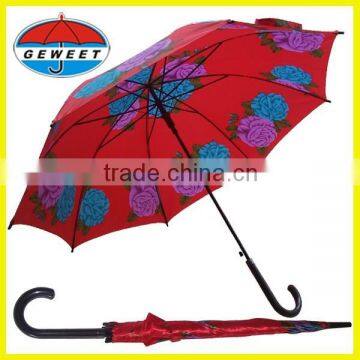 2015 23''8K customized cheap promotion umbrella manufacturer china