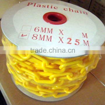 Cheaper price factory sales worksite safety plastic barrier chain